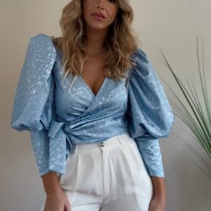 WEST VALLEY -AZURE BLOUSE