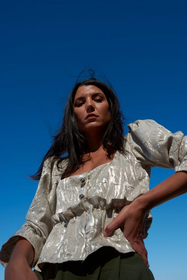 West Valley - Pistacchio Blouse