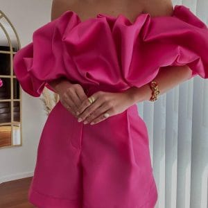 west valley top fucsia